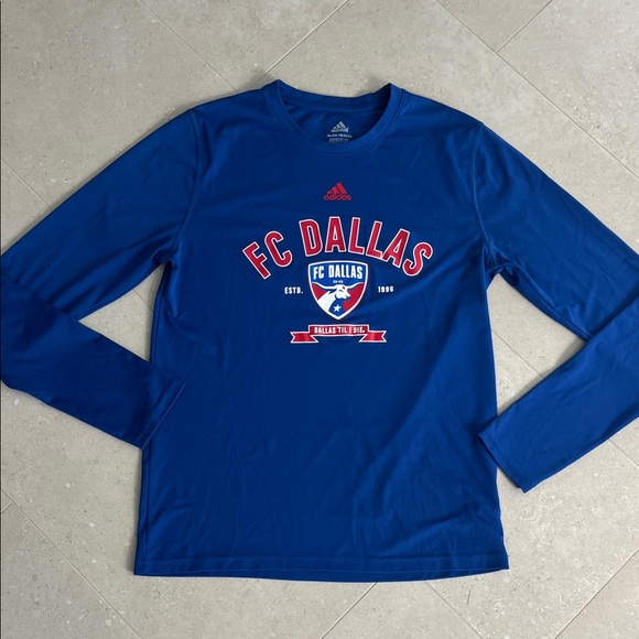 adidas Other - Adidas FC Dallas Royal Blue Long Sleeve Tee